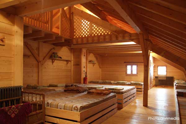 refuge de montagne notre dame des neiges vacances séjour pour groupe 