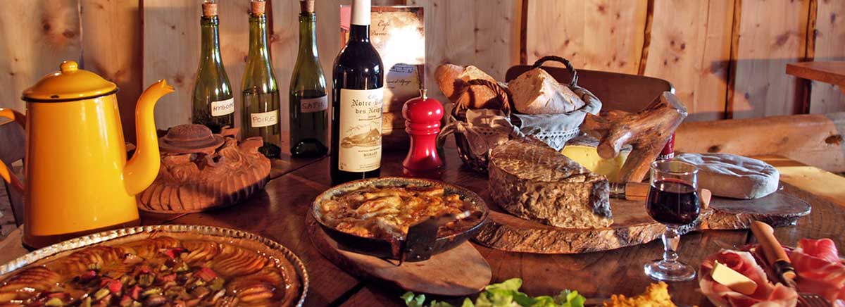 restaurant de cuisine traditionnel de spécialités savoyardes situé sur le plateau des Glières en Haute Savoie Arvimedia