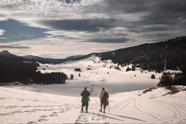 Le repas des montagnards, rien de tel après une bonne rando... Restaurant situé sur le plateau des Glières en Haute Savoie arvimedia